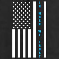 In Musk We Trust USA United States Flag Elon Funny Adult Drive Performance Visor