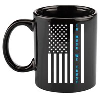 In Musk We Trust USA United States Flag Elon Funny 11oz C Handle Ceramic Mug