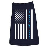 In Musk We Trust USA United States Flag Elon Funny Doggie Tank