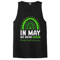 In May We Wear Green Mental Health Awareness PosiCharge Competitor Tank