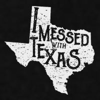 I Messed With Texas DonT Mess With This Texan Funny Texas Ladies PosiCharge Tri-Blend Wicking Tank