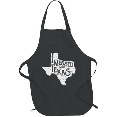 I Messed With Texas DonT Mess With This Texan Funny Texas Apron