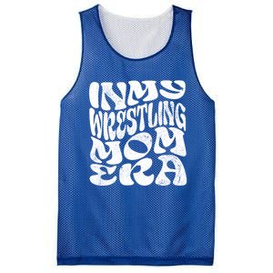 In My Wrestling Mom Era Funny Wrestling Mom Gift Mesh Reversible Basketball Jersey Tank