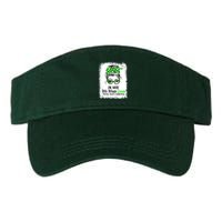 In May We Wear Green Mental Health Awareness Messy Bun Visor