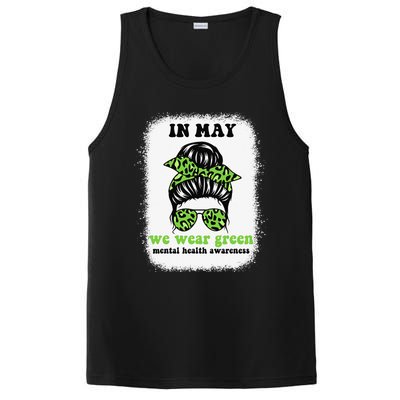 in may we wear green mental health awareness PosiCharge Competitor Tank