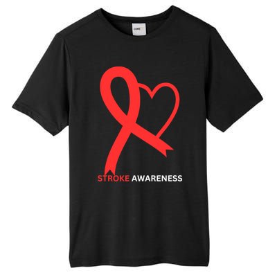 In May We Wear Red Stroke Awareness Month 2024 Gift Tall Fusion ChromaSoft Performance T-Shirt