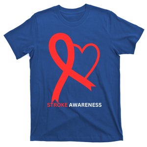 In May We Wear Red Stroke Awareness Month 2024 Gift T-Shirt