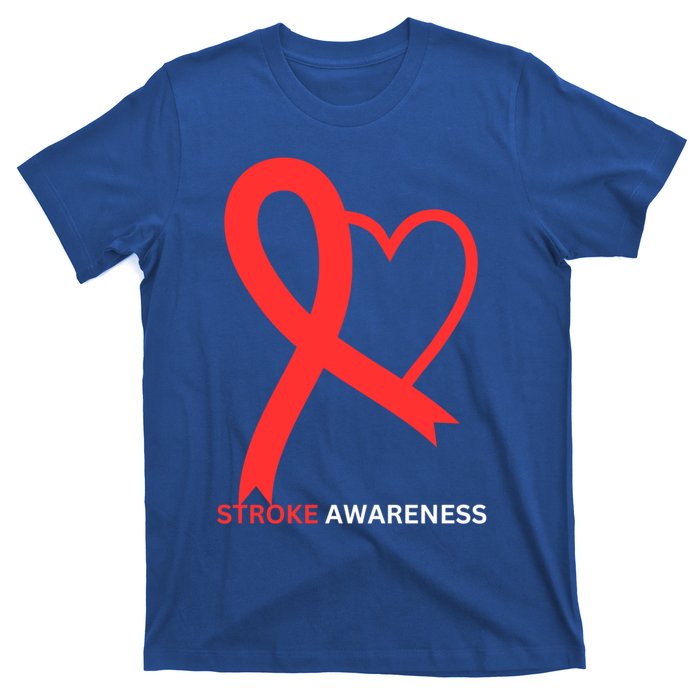 In May We Wear Red Stroke Awareness Month 2024 Gift T-Shirt