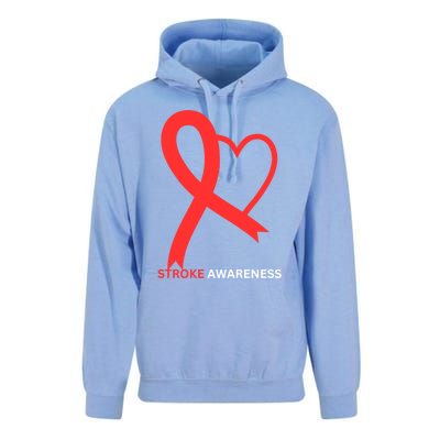 In May We Wear Red Stroke Awareness Month 2024 Gift Unisex Surf Hoodie