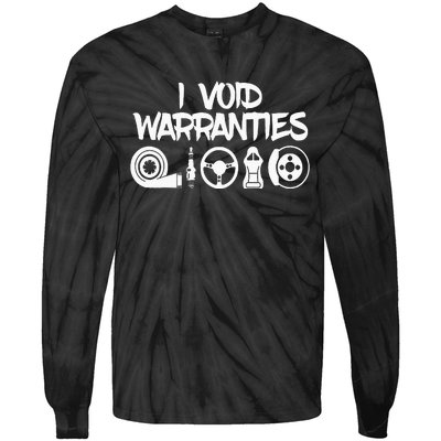 I Make Warranties Invalid Tie-Dye Long Sleeve Shirt