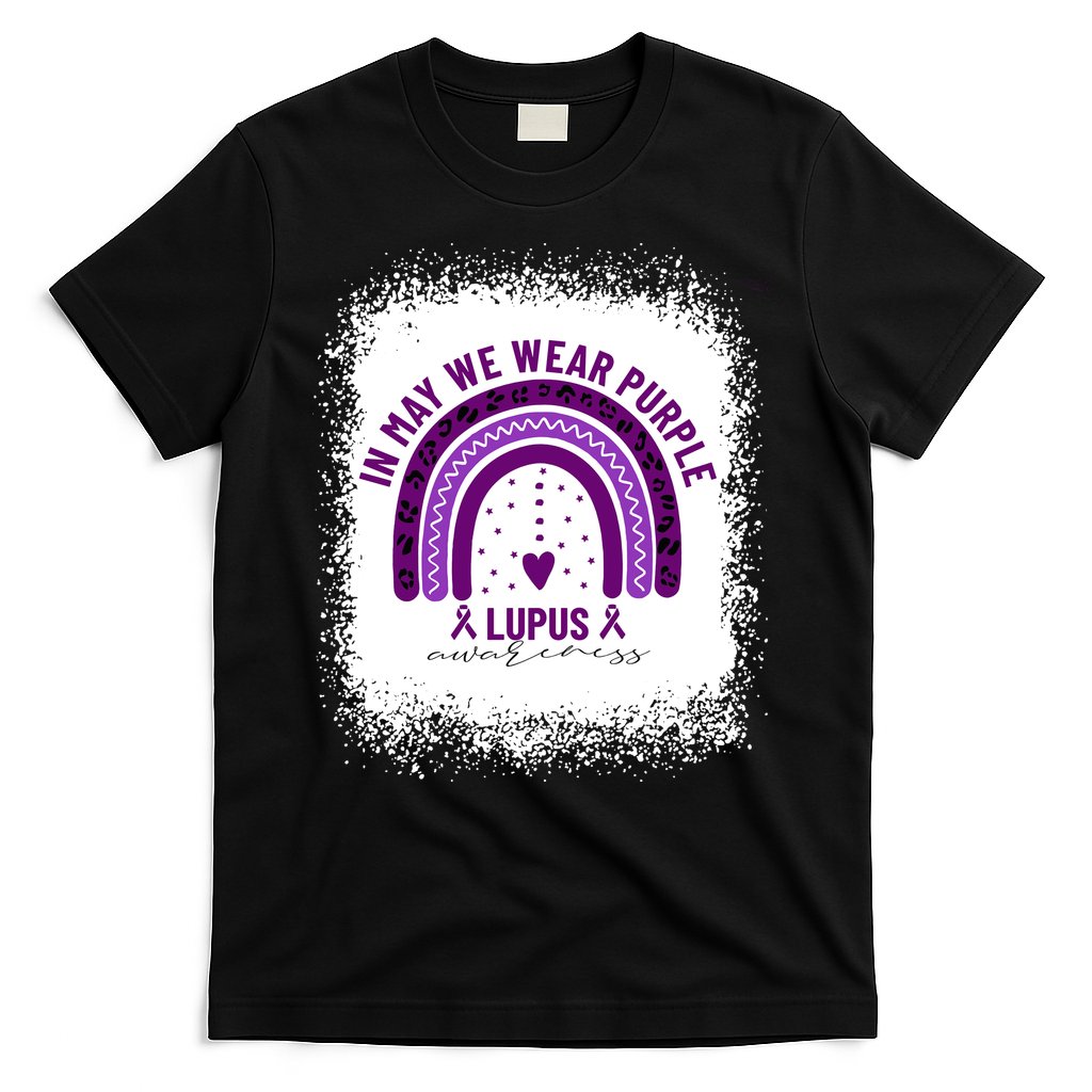 I May We Wear Purple Lupus Awareness T-Shirt