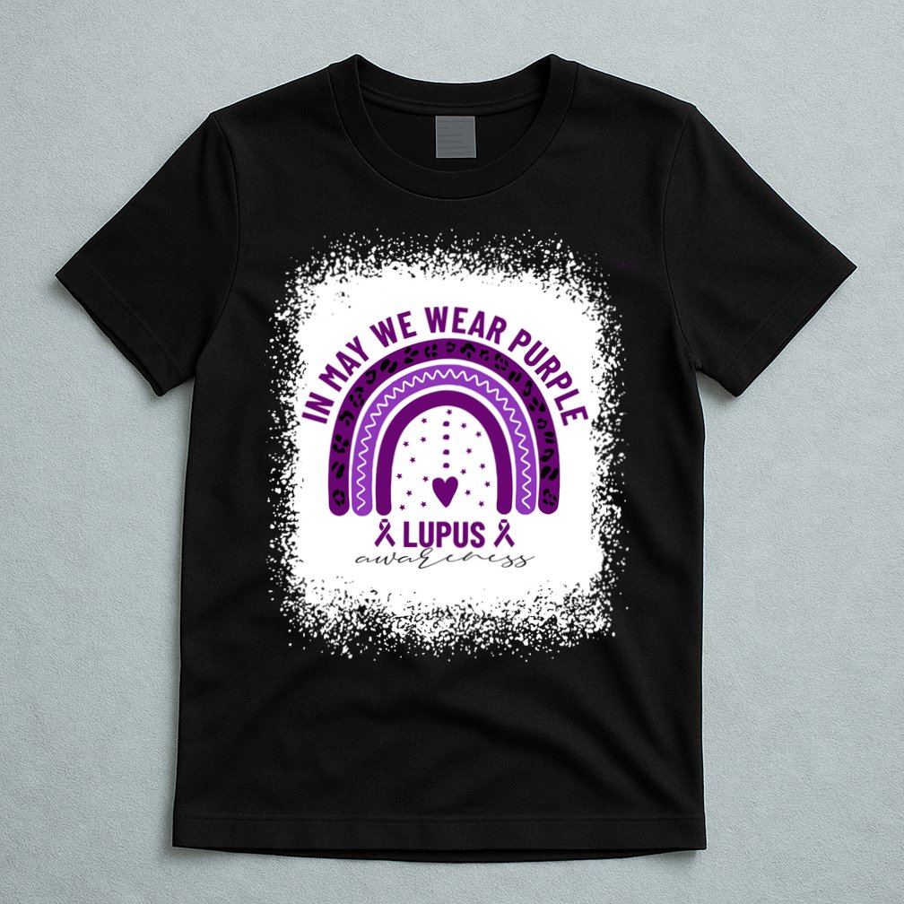 I May We Wear Purple Lupus Awareness T-Shirt