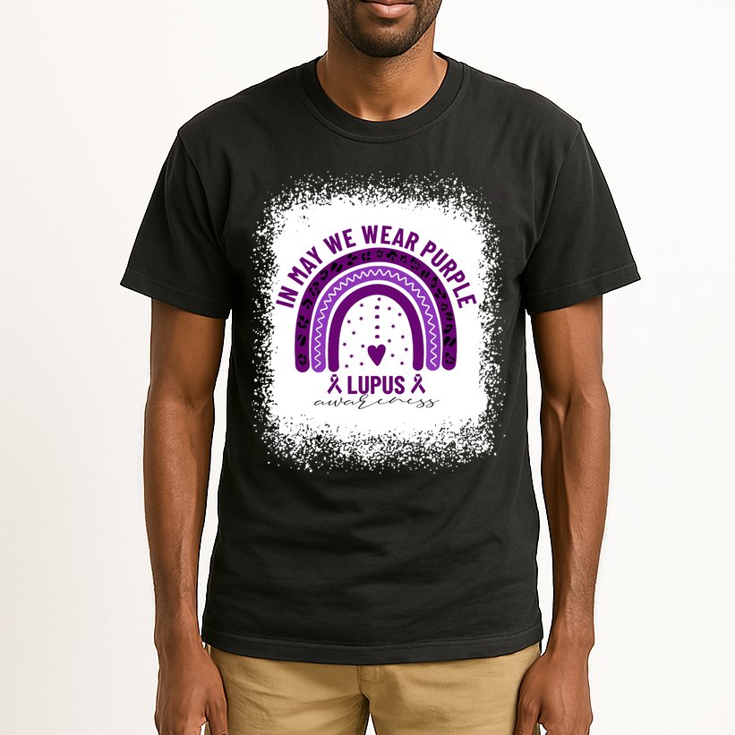 I May We Wear Purple Lupus Awareness Tall T-Shirt