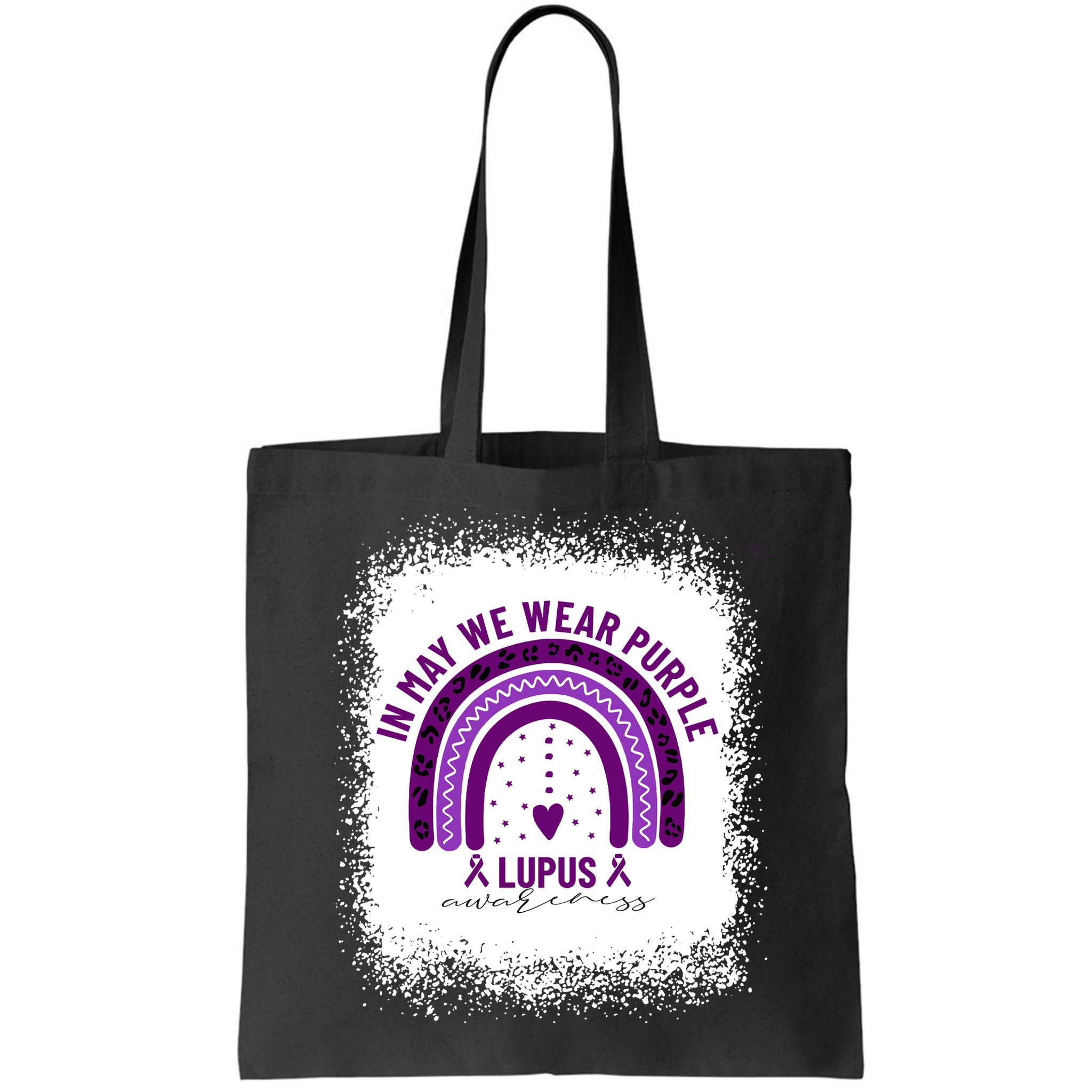 I May We Wear Purple Lupus Awareness Bag