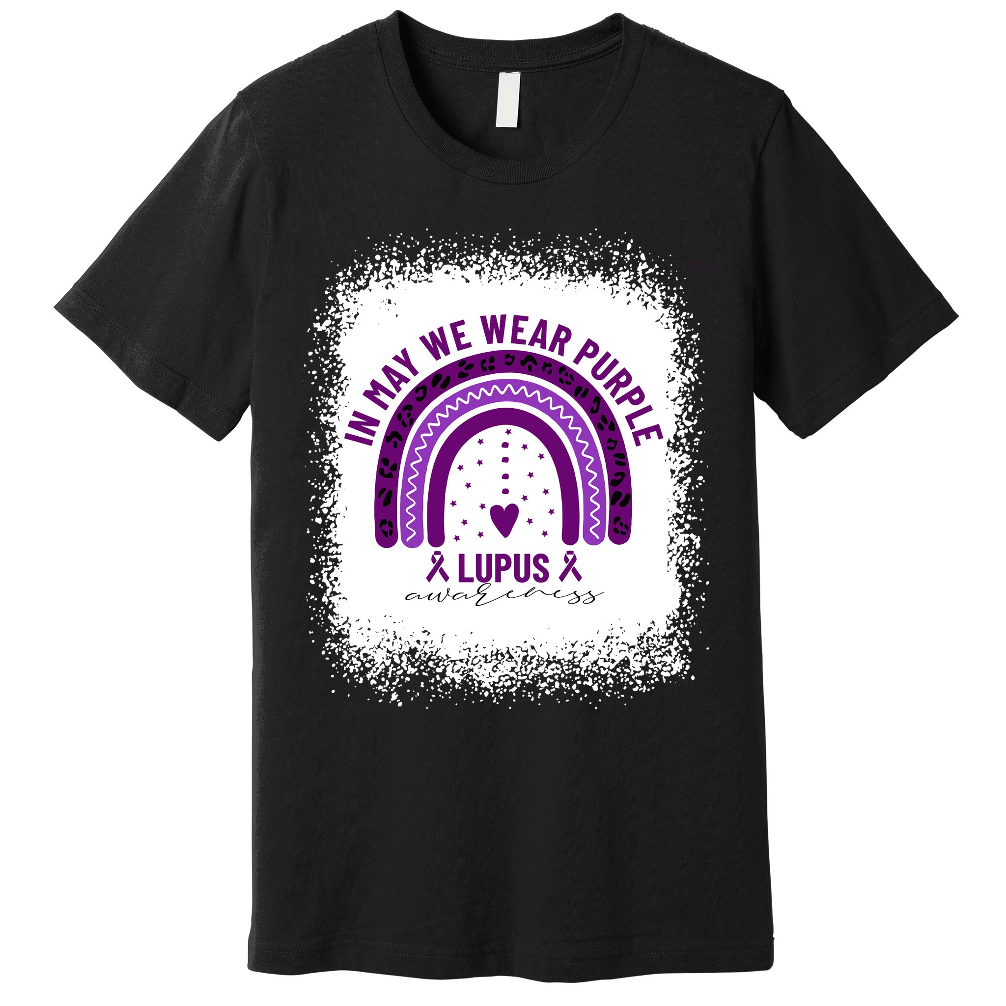 I May We Wear Purple Lupus Awareness Premium T-Shirt