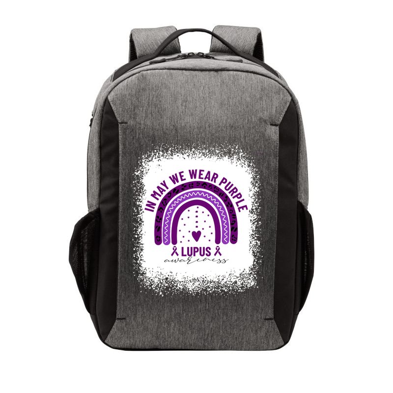 I May We Wear Purple Lupus Awareness Vector Backpack