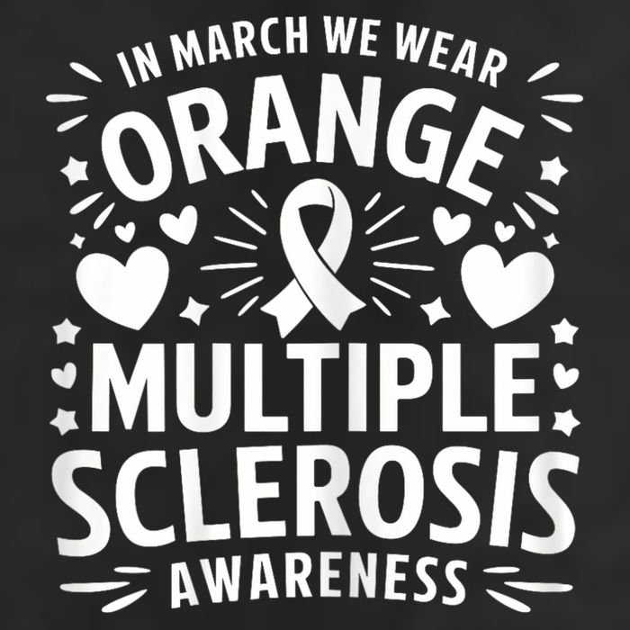 In March We Wear Orange For Multiple Sclerosis Awareness 25L Jumbo Tote