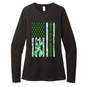 In May We Wear Green Mental Health Awareness Month Womens CVC Long Sleeve Shirt