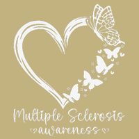 In March We Wear Orange Ribbon Ms Warrior Multiple Sclerosis Gift Long Sleeve Shirt