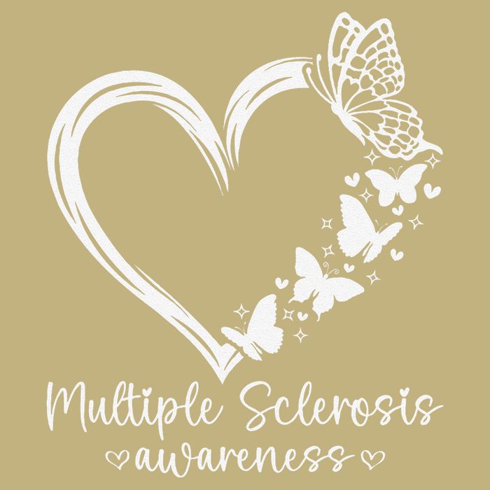 In March We Wear Orange Ribbon Ms Warrior Multiple Sclerosis Gift Long Sleeve Shirt
