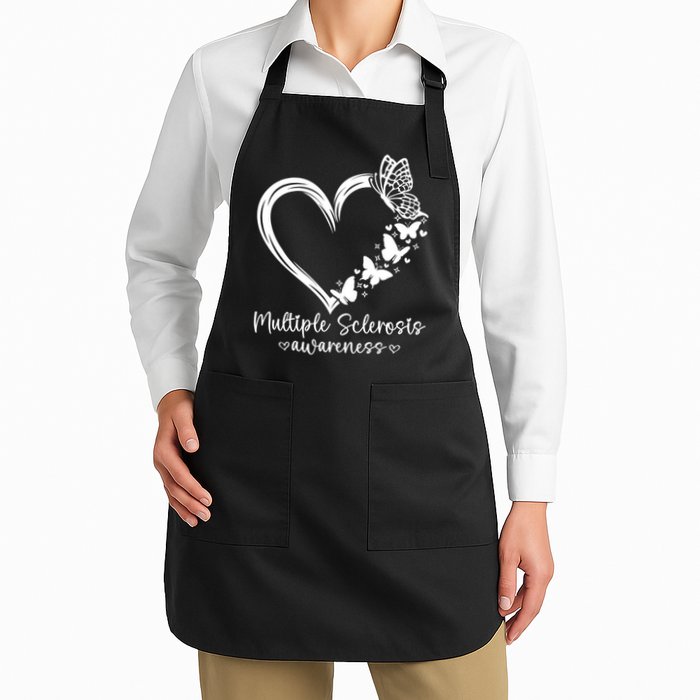 In March We Wear Orange Ribbon MS Warrior Multiple Sclerosis Apron