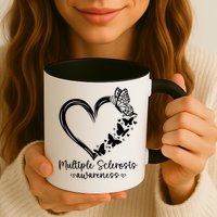 In March We Wear Orange Ribbon MS Warrior Multiple Sclerosis Mug
