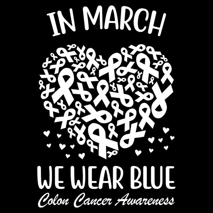 In March We Wear Blue Colon Cancer Awareness Impact Tech Backpack
