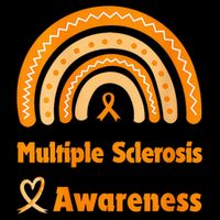 In March We Wear Orange Multiple Sclerosis Awarenes 7-Panel Snapback Hat