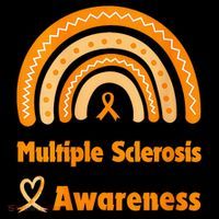In March We Wear Orange Multiple Sclerosis Awarenes Flatbill Hat