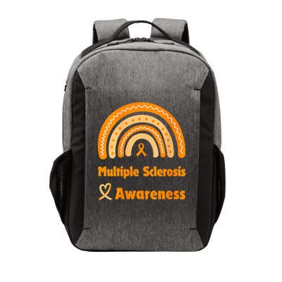 In March We Wear Orange Multiple Sclerosis Awarenes Vector Backpack