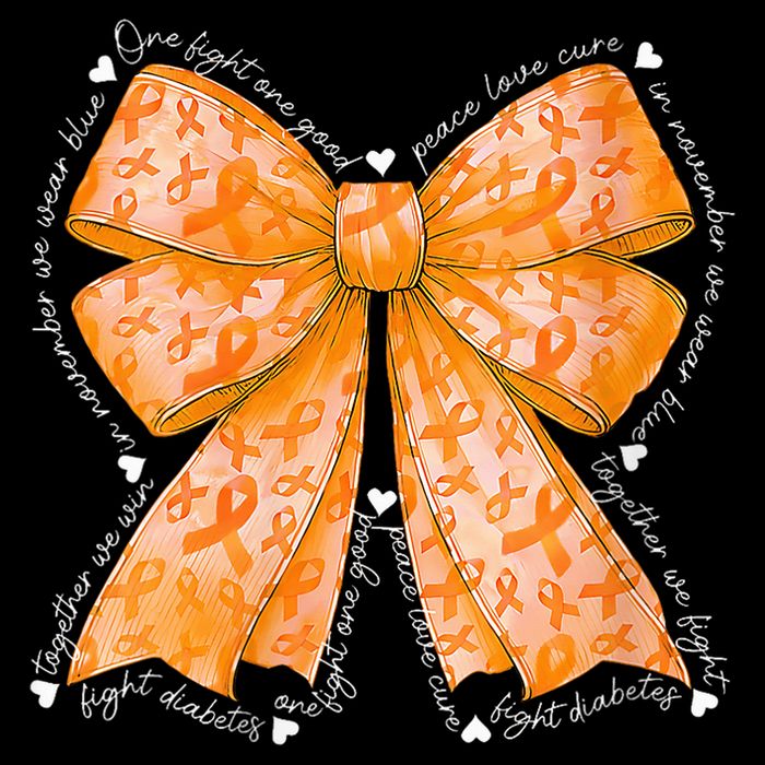 In March We Wear Orange Ribbon Multiple Sclerosis Awareness Backpack