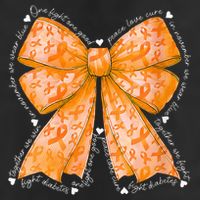 In March We Wear Orange Ribbon Multiple Sclerosis Awareness Adult Drive Performance Visor