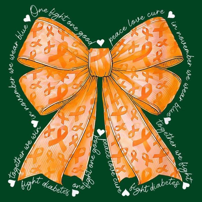 In March We Wear Orange Ribbon Multiple Sclerosis Awareness Cooling Performance Crew T-Shirt