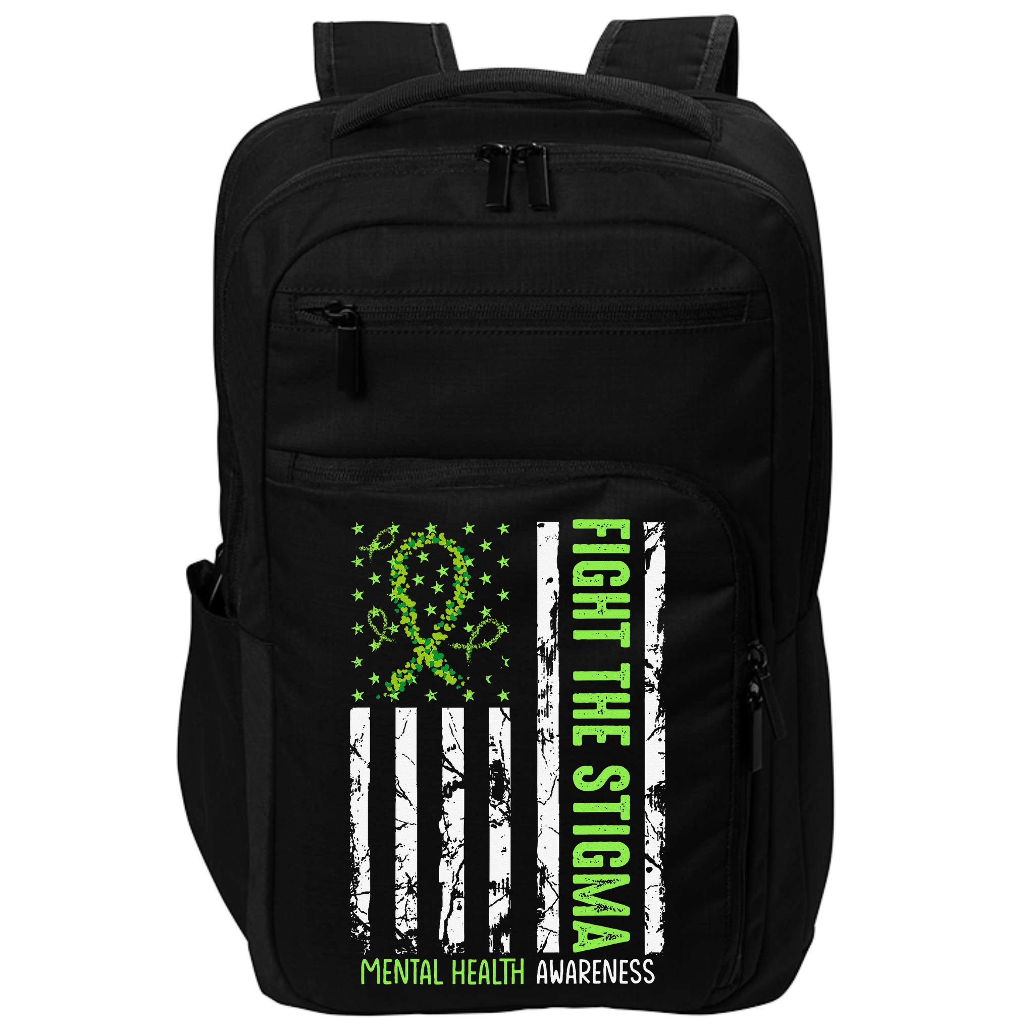 In May We Wear Green For Mental Health Awareness Month Impact Tech Backpack