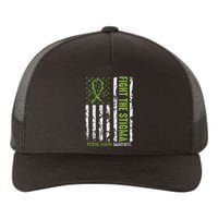 In May We Wear Green Mental Health Awareness Month Yupoong Adult 5-Panel Trucker Hat