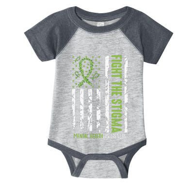 In May We Wear Green Mental Health Awareness Month Infant Baby Jersey Bodysuit