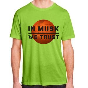 In Musk We Trust Mars Adult ChromaSoft Performance T-Shirt