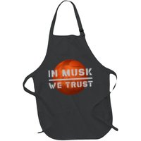 In Musk We Trust Mars Apron
