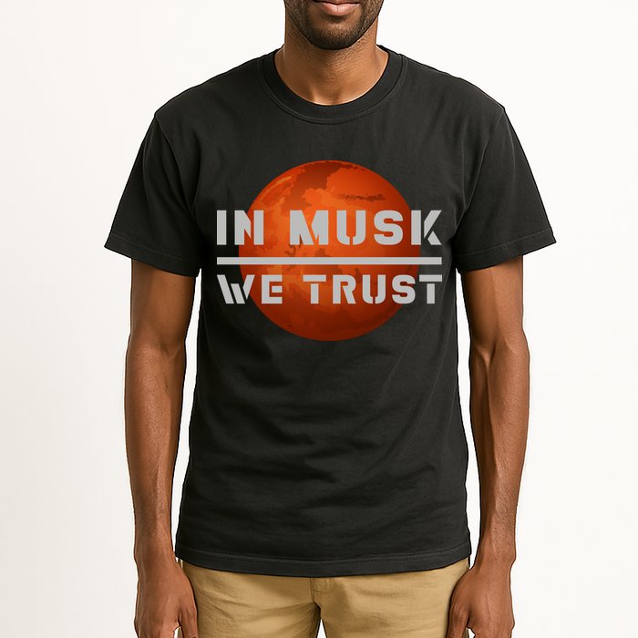 In Musk We Trust Mars Tall T-Shirt