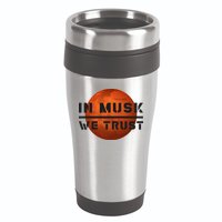 In Musk We Trust Mars 16oz Travel Tumbler