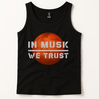 In Musk We Trust Mars Tank Top