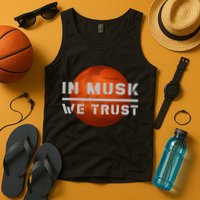 In Musk We Trust Mars Tank Top