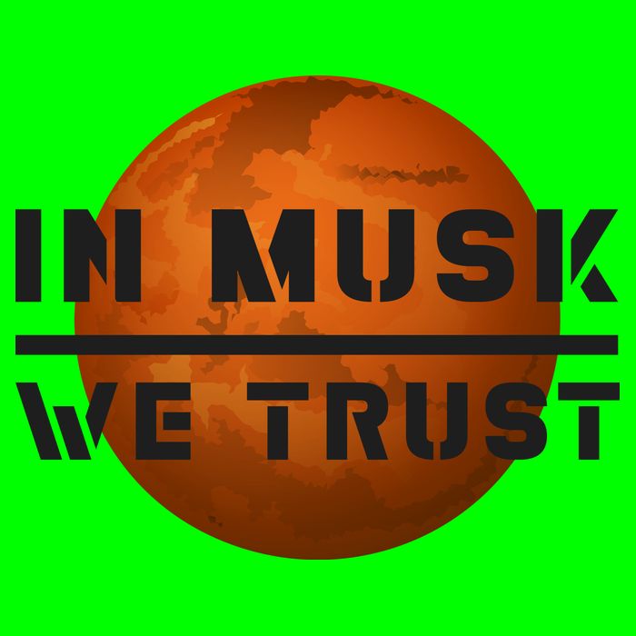 In Musk We Trust Mars Long Sleeve Shirt