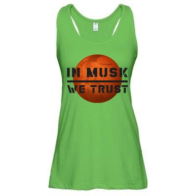In Musk We Trust Mars Ladies Essential Flowy Tank