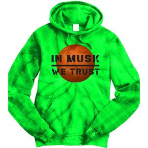 In Musk We Trust Mars Tie Dye Hoodie