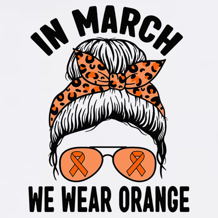 In March We Wear Orange MS Multiple Sclerosis Premium T-Shirt