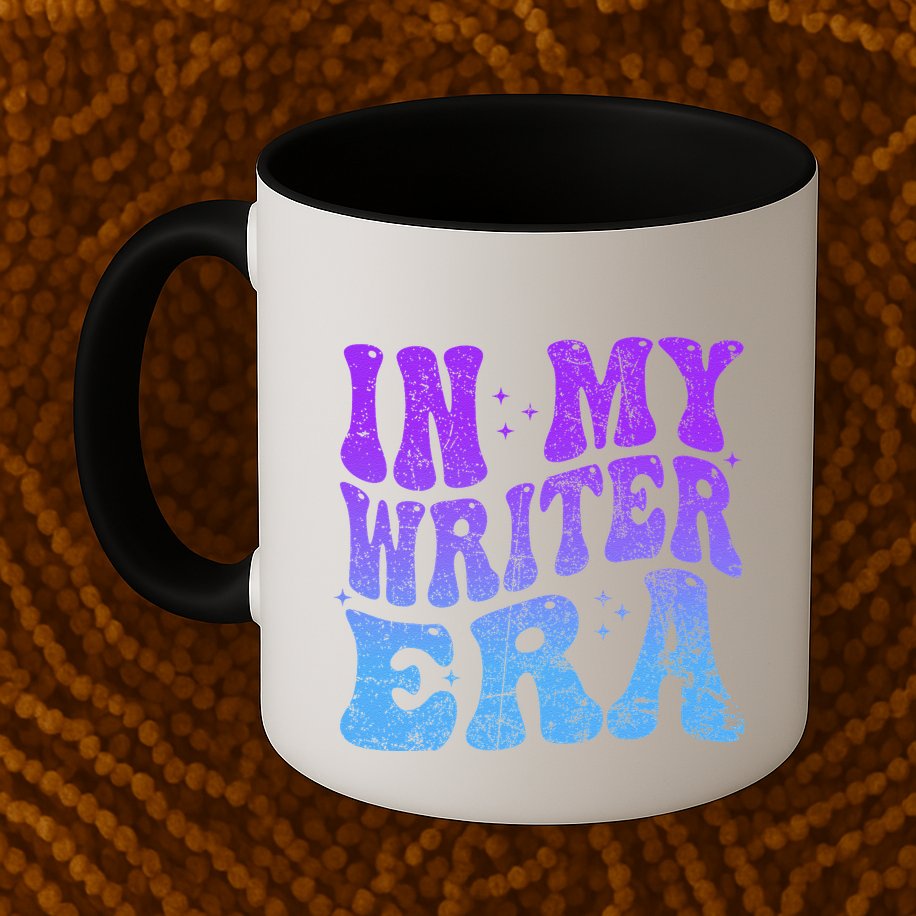 In My Writer Era Story Author Writing Book Journalist Retro Mug
