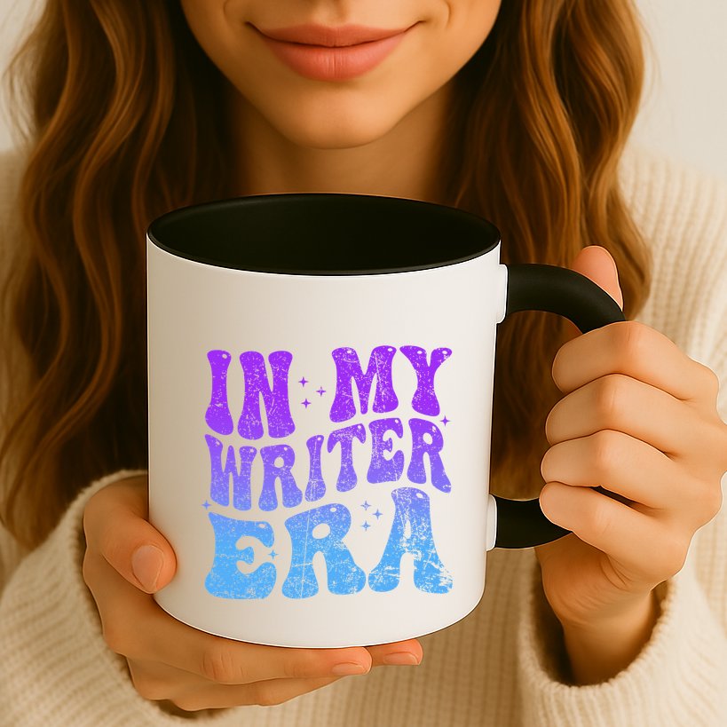 In My Writer Era Story Author Writing Book Journalist Retro Mug