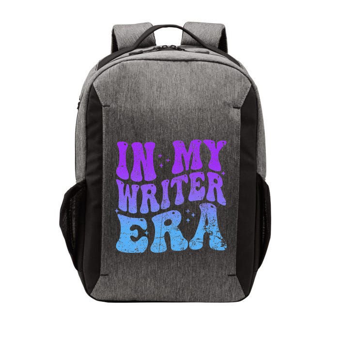 In My Writer Era Story Author Writing Book Journalist Retro Vector Backpack
