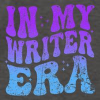 In My Writer Era Story Author Writing Book Journalist Retro Vector Backpack
